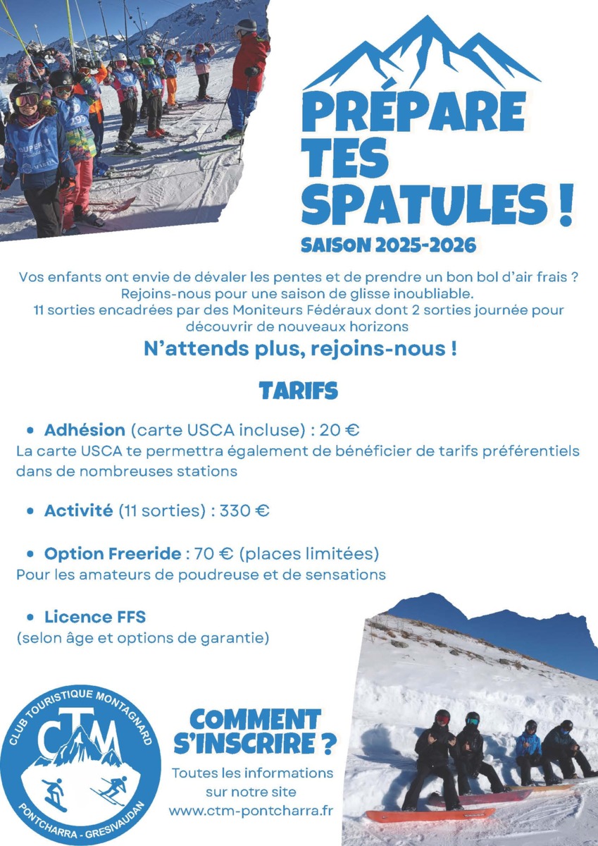 INSCRIPTIONS 2025 - 2026